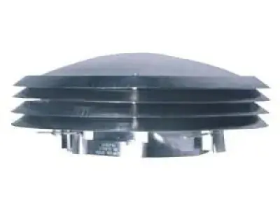 SK0415947-US20260702-105043-0 Diversitech 6-5070 Versa Cap Aluminum Adjustable Vent Cap 4-7/8 - 7 in - Image 1