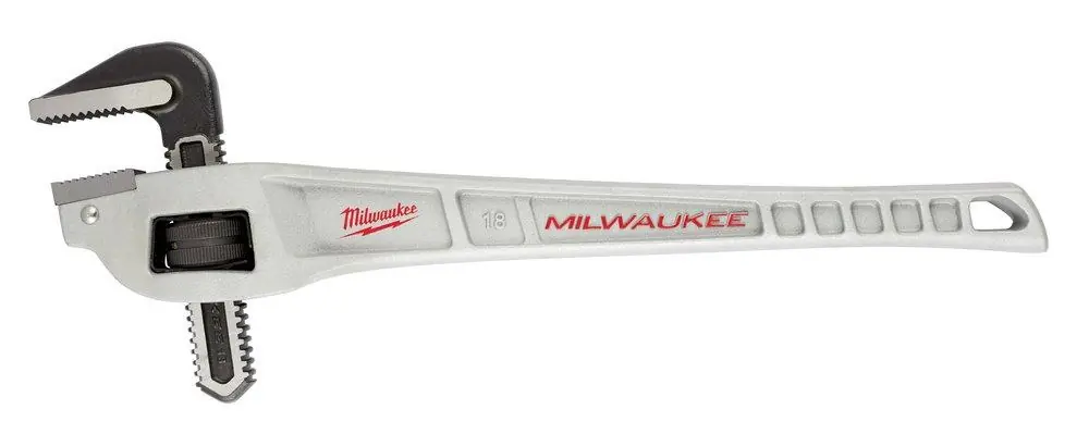 SK0415954-US20260702-105043-0 Milwaukee 48-22-7185 18 x 2 in. Offset Pipe Wrench - Image 1