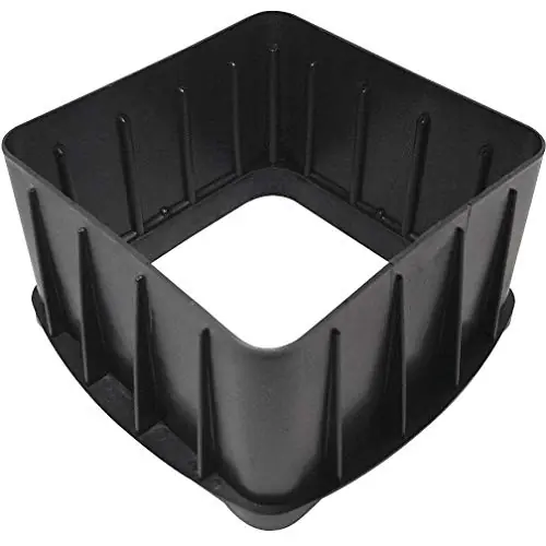 SK0416098-US20260702-105043-0 Tuf-Tite B1-RIS Riser Plastic Black 11 x 11 x 6 - Image 1