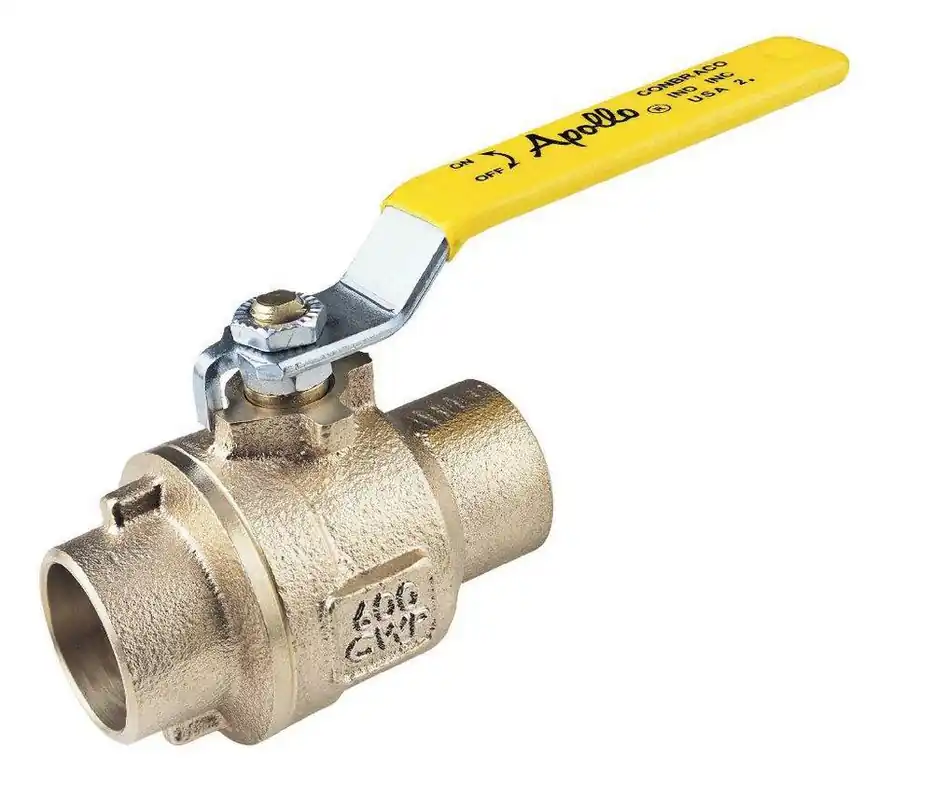 Apollo Valves 77C20401A Ball Valve 3/4 in. Bronze Full Port Solder 600#