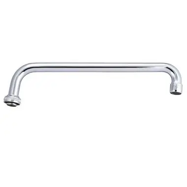 Central Brass SU-363-LA Swivel Tube Spout with Aerator 12 in
