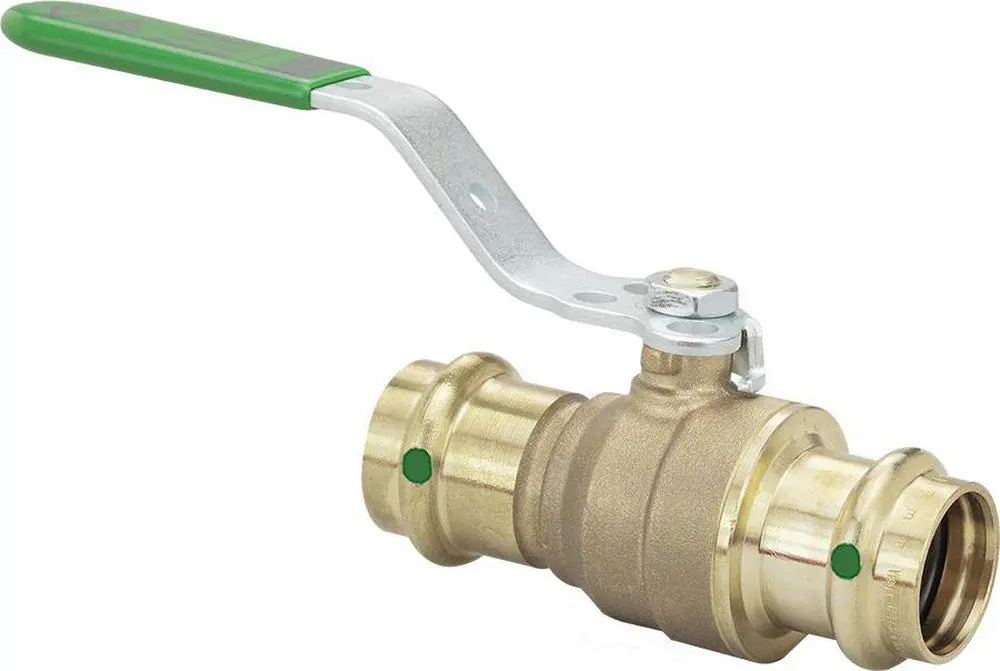 SK0416347-US20260702-105043-0 Viega 79935 ProPress 1-1/4 in. Bronze Press 250# Ball Valve - Image 1