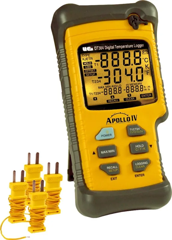 SK0416484-US20260702-105043-0 UEi DT304 Quad Input IP67 Digital Logging Thermometer - Image 1