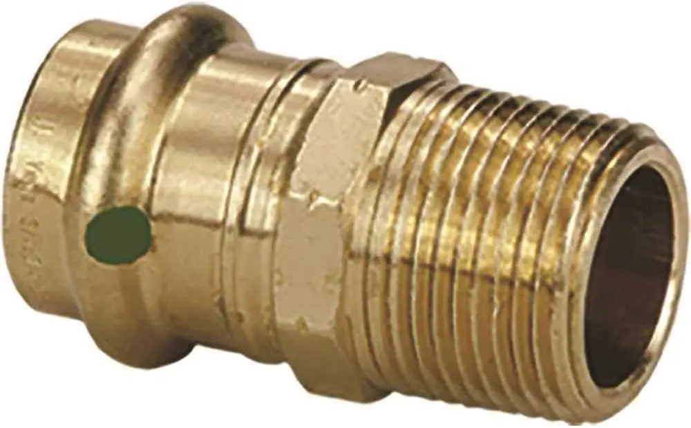 SK0416552-US20260702-105043-0 Viega 79245 ProPress Adapter 1 x 1 Bronze - Image 1