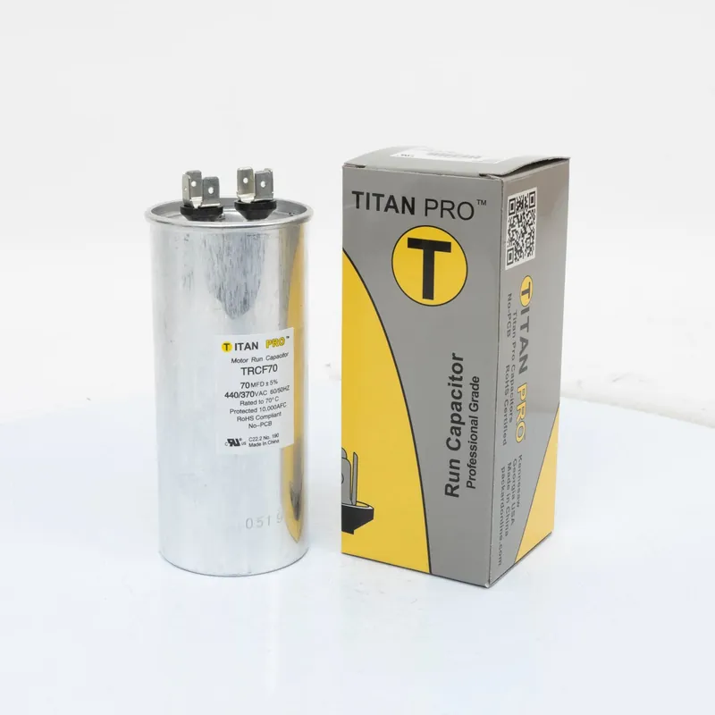 Packard TRCF70 70MFD 370/440V Round Run Capacitor