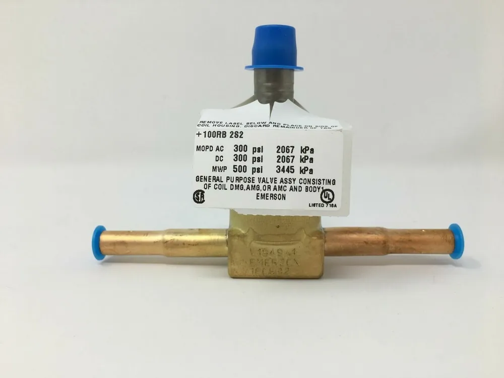 Copeland 806754 1/2 Inch Ball Valve with Access Valve