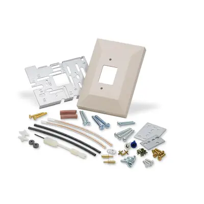 SK0418645-US20260702-105043-0 Siemens 192-842W White TSTAT MTG Adapter Kit - Image 1