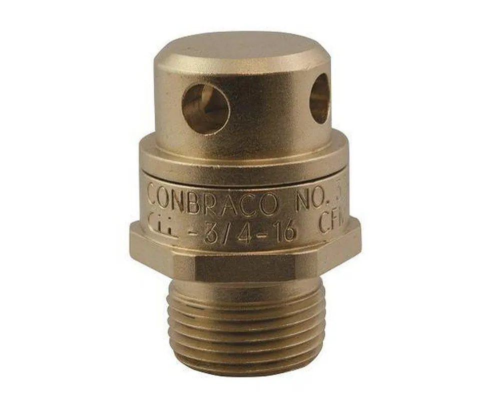 Apollo Valves 37LF20201 37 Series 3/4 in. DZR Brass Threaded 200# 250 Relief Valve