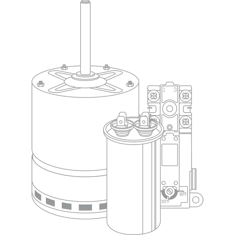 SK0419379-US20260702-105043-0 Rheem-Ruud K9900139070 Step Motor with Wire - Image 1