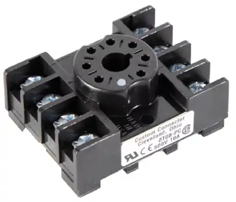 SK0420123-US20260702-105043-0 Fulton Boiler 2-40-000422 8 Pin Octal Socket Base - Image 1