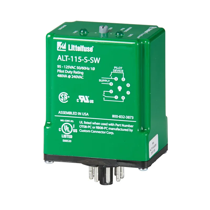 Littelfuse ALT115-S-SW Alternating Relay 95-125V 8-Pin