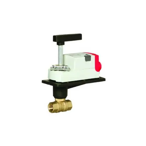Honeywell VBN3BJPX7400 3/4 FNPT 3-Way Spring Return Ball Valve w/ 2-Position Actuator (7 Cv)