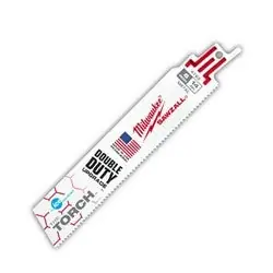 Milwaukee 48-00-4782 6 in. 14 TPI THE TORCH Ice Hardened SAWZALL Blades 5 Pack