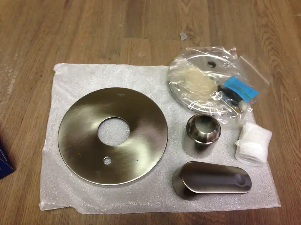 SK0421583-US20260702-105043-0 GROHE 19340EN2 Europlus Pressure Balance Diverter Valve Trim with Lever Handle - Image 1