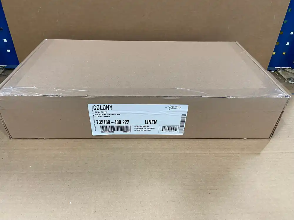 SK0421588-US20260702-105043-0 American Standard 735189-400.222 Colony Tank Lid, Linen - Image 1