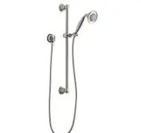 SK0421611-US20260702-105043-0 American Standard D3510178C.150 Ashbee Personal H/S Adjustable Bar Platinum Nickel - Image 1