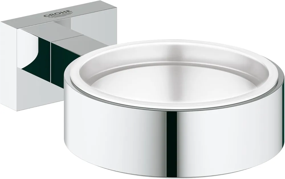 SK0421669-US20260702-105043-0 GROHE 40 508 000 Essentials Cube Soap Dish - Image 1