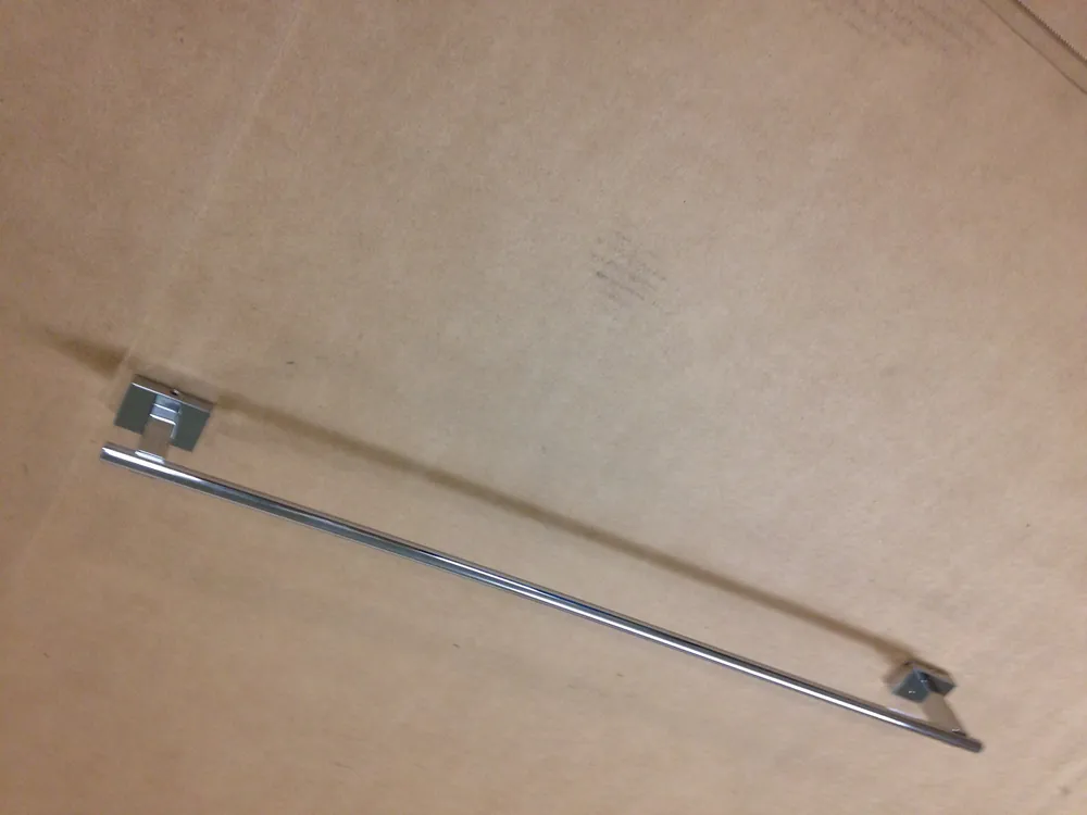 SK0421733-US20260702-105043-0 GROHE 40 509 000 Essentials Cube Bath Towel Bar 600mm - Image 1