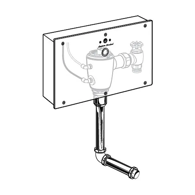 SK0421745-US20260702-105043-0 American Standard 606B405MX.007 Concealed Urinal Electric Connection Flushometer - Image 1