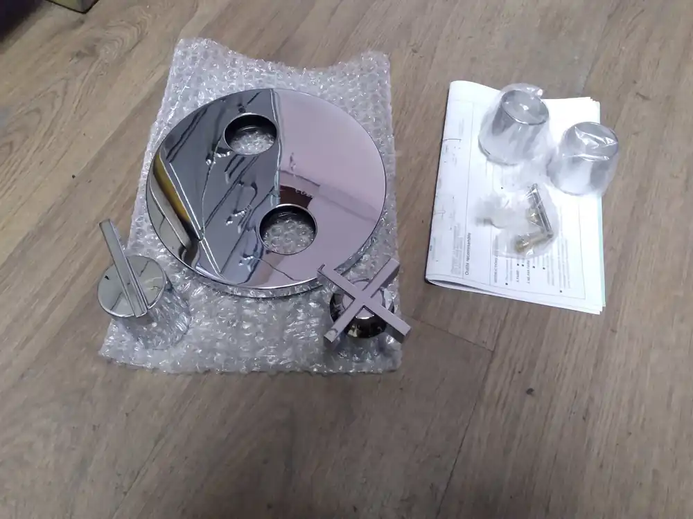 SK0421801-US20260702-105043-0 American Standard T431740.002 Boulevard Handle Thermostat Trim Kit With Separate Volume Control - Image 1