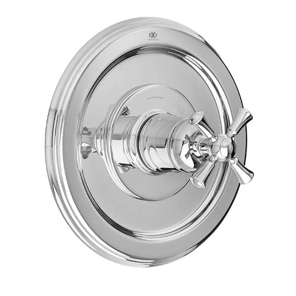 American Standard D35102514.100 Randall Polished Chrome Thermo Valve Trim Cross Handle