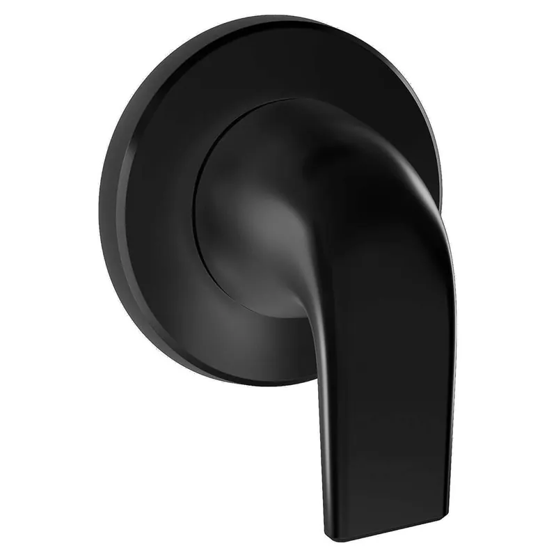 SK0421910-US20260702-105043-0 American Standard D35120700.243 DXV Modulus Matte Black 1/2 Or 3/4 Wall Valve Trim - Image 1