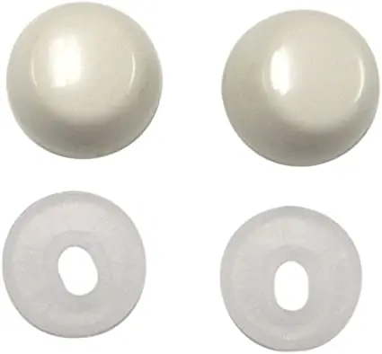 American Standard 034783-4150A Bolt Cap Kit 128 Canvas White 2 per Bag
