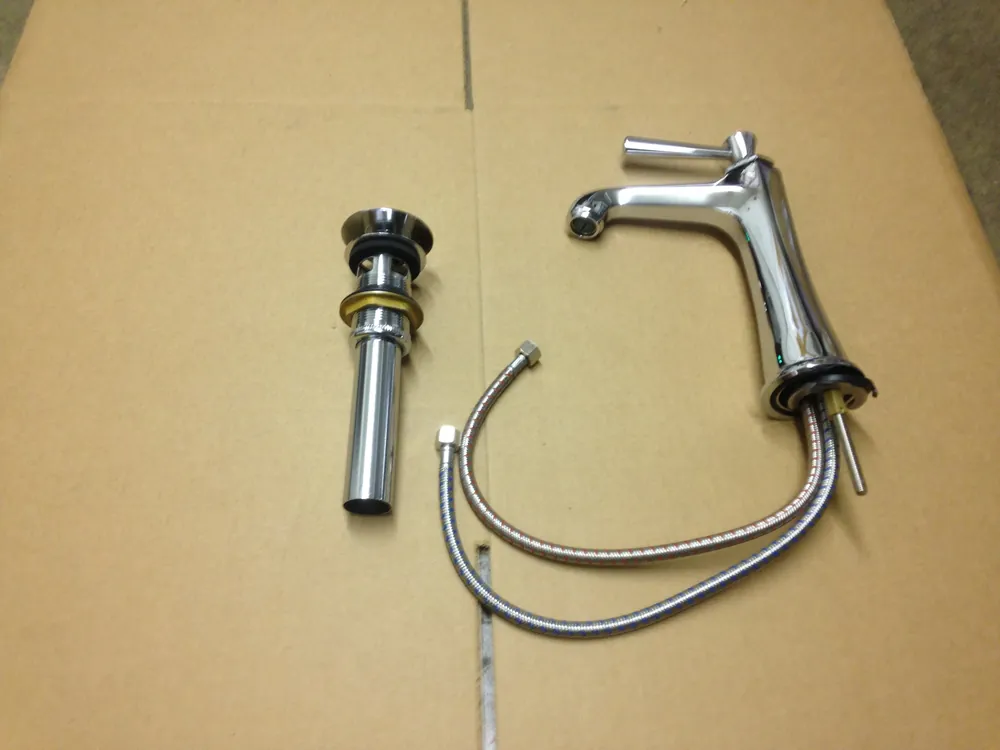 SK0422040-US20260702-105043-0 American Standard D35160152.100 Fitzgerald Monoblock Vessel Faucet Polished Chrome - Image 1