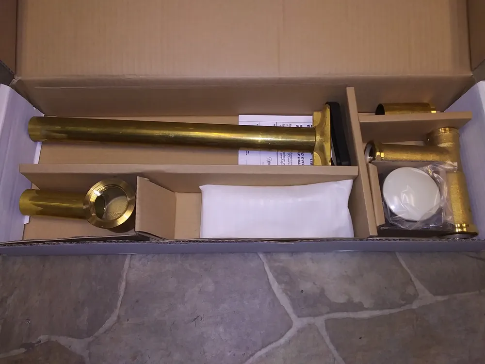 SK0422109-US20260702-105043-0 American Standard 1599205.021 Evolution Deep Soak Max Drain Bone - Image 1