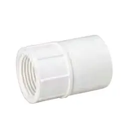 SK0422356-US20260702-105043-0 MUEL 435-007 Schedule 40 PVC Adapter, 3/4 Inch, Slip x FPT End - Image 1