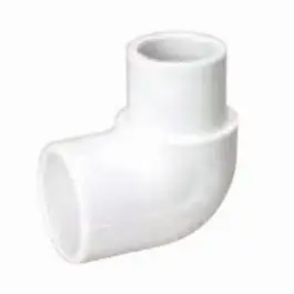 MUEL 409-015 Schedule 40 PVC 90 Degree Street Elbow, 1-1/2 Inch, Slip x Spigot End