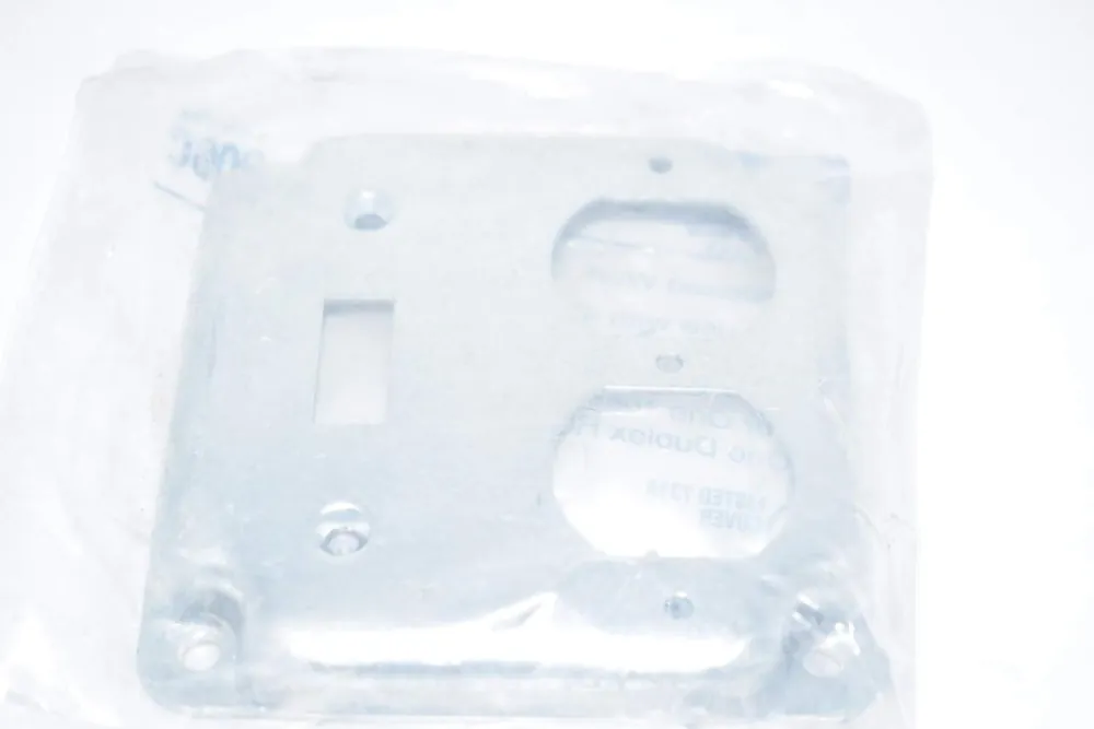 Raco 906C 4 Square Toggle DPLX Cover