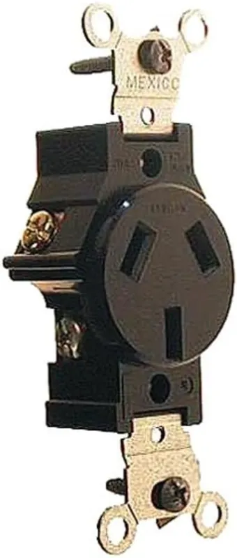 SK0422733-US20260702-105043-0 Leviton 5032 Receptacle 125/250 Volt 20 Amp Single Pack - Image 1