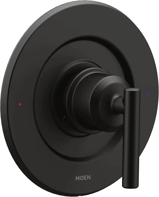 Moen T2901BL Gibson Matte Black Posi-Temp Pressure-Balancing Valve Trim