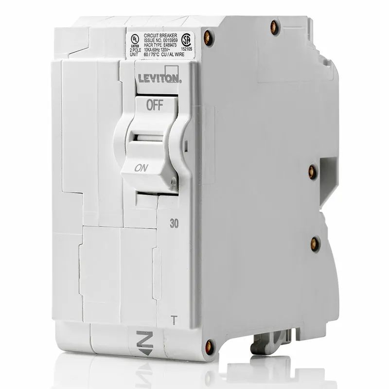 SK0422796-US20260702-105043-0 Leviton LB230-T Standard Circuit Breaker 30A 120/240 VAC 10KA - Image 1