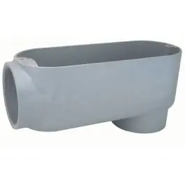 Killark EALB-1 Type LB Conduit Body, 1/2 Inch Hub, 4 Cu-In Capacity