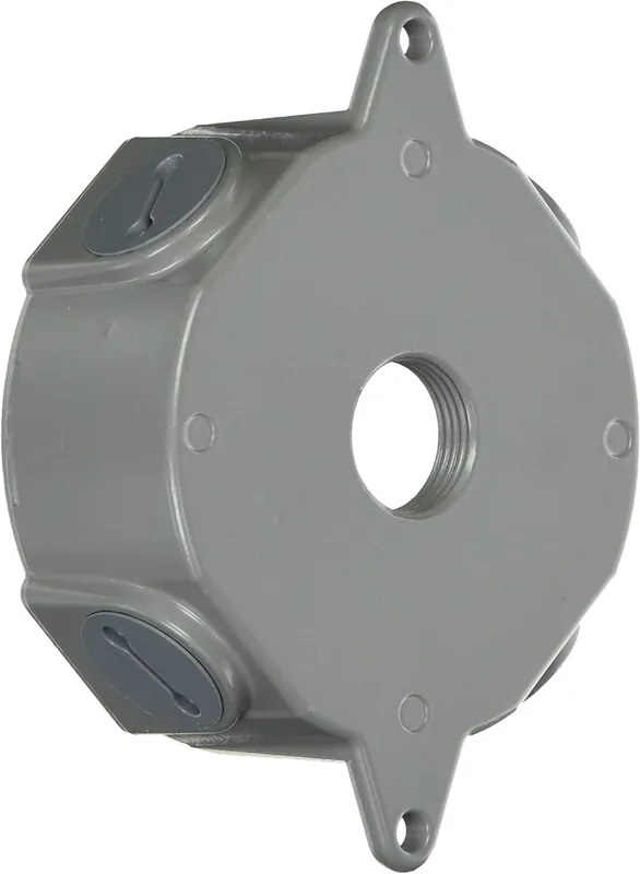 SK0422941-US20260702-105043-0 Hubbell Wiring 5372-0 Hubbell Weatherproof Splice Box 4 in Round Five 3/4 in Outlets Replacement MPN - Image 1