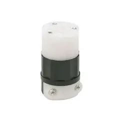 SK0423022-US20260702-105043-0 Leviton 5269-CY Connector 15 Amp 125 Volt NEMA 5-15R 2P 3W Yellow-White - Image 1