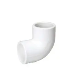 SK0423228-US20260702-105043-0 MUEL 406-005 Schedule 40 PVC 90 Degree Elbow, 1/2 Inch, Slip End - Image 1