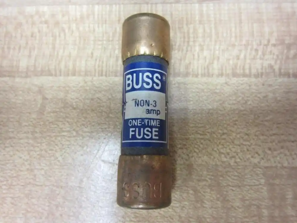 SK0423256-US20260702-105043-0 Bussmann NON-3 Fuse 3 Amp 250V Cartridge Fuse - Image 1