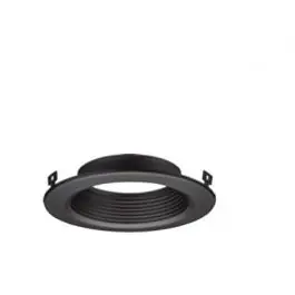 SK0423269-US20260702-105043-0 Lithonia Lighting 4BEMBR4 4 Black Baffle Trim Insert CH#26579P - Image 1