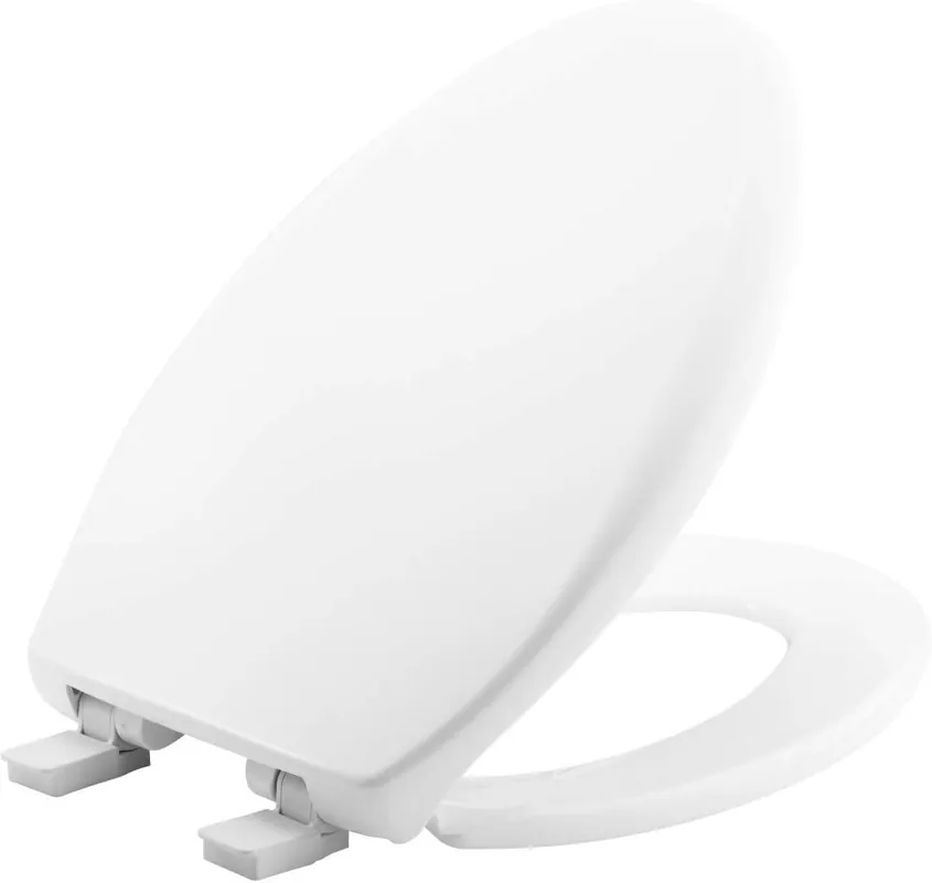 SK0423320-US20260702-105043-0 Bemis 1200E4 000 Affinity Toilet Seat with STA-TITE, Easy Clean, Whisper Close, Elongated - Image 1