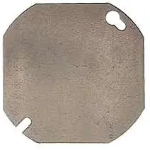 SK0423343-US20260702-105043-0 Raco 722 4-Inch Blank Flat Steel Octagon Cover - Image 1