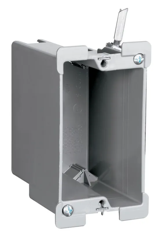 SK0423366-US20260702-105043-0 Pass & Seymour S118W Plastic Single Gang Old Work Electrical Box - Image 1