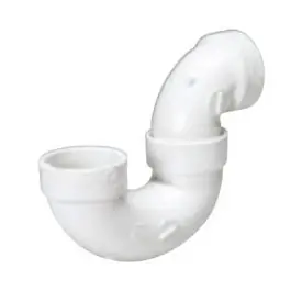 MUEL 05214 PVC DWV P-Trap with Solvent Weld Joint 1-1/2 Inch