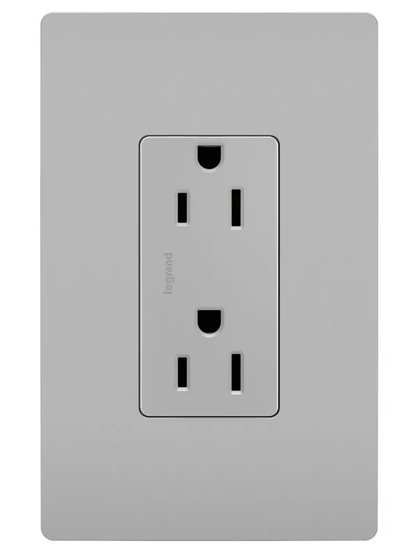 Pass & Seymour 885GRY Sierraplex Receptacle 15A 125V Replacement MPN 885GRY