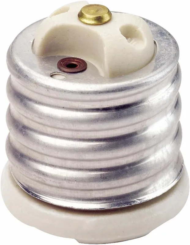 Leviton 8681 Glazed Porcelain Incandescent Lampholder Adapter 660W 250VAC