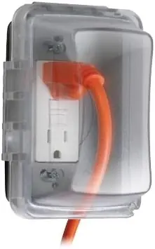 TayMac MM410C Hubbell Taymac MM410C 2.75 Clear Horizontal/Vertical 16-in-1 Standard Cover