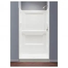 ELM 748-34WHT Wall Shower Durawall 73-1/4in Fiberglass