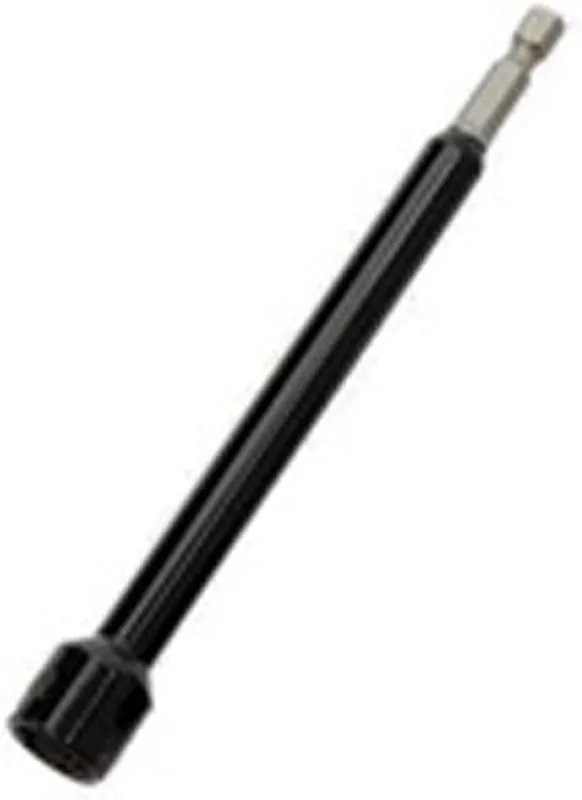 Rack-A-Tiers 70961BK Power Insert Screwdriver Bit 1/2 in Hex Point 6 in OAL